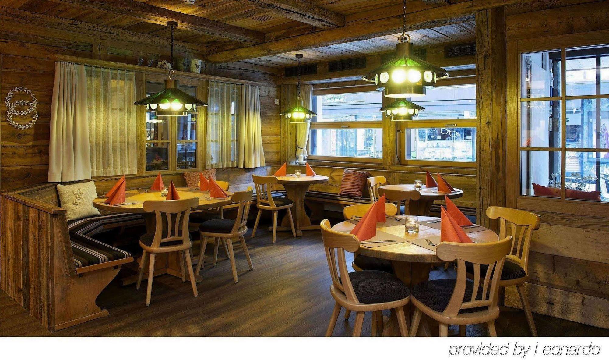 Hotel Pollux Zermatt Restaurant bilde